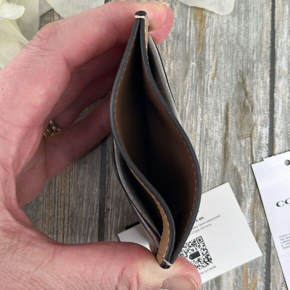 Coach Lip Card Case Wallet Bag Purse - Picture 6 of 8